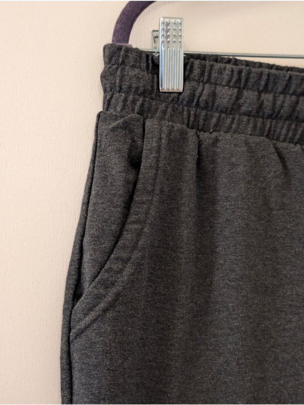 BALEAF Mens Dark Gray Athletic Shorts With Drawstring Waist Side Pockets & Back - Picture 3 of 8